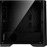 Antec Dark Phantom DP301M mini tower behuizing Zwart | 2x USB-A | RGB | Window