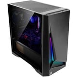 Antec Dark Phantom DP301M mini tower behuizing Zwart | 2x USB-A | RGB | Window