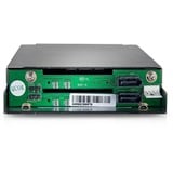 Chenbro Storage Expansion Kit 1x 3,5" naar 2x 2,5" inbouwkit Zwart