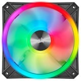 Corsair iCUE QL120 RGB case fan Zwart, 4-pins PWM fan-connector