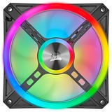 Corsair iCUE QL120 RGB case fan Zwart, 4-pins PWM fan-connector