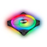 Corsair iCUE QL120 RGB case fan Zwart, 4-pins PWM fan-connector