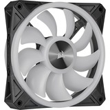 Corsair iCUE QL120 RGB case fan Zwart, 4-pins PWM fan-connector