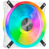 Corsair iCUE QL140 RGB case fan Wit, 2 stuks, 4-pins PWM fan-connector