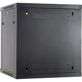 DSI 12U wandkast met glazen deur - DS6612 server rack Zwart, 600 x 600 x 635mm