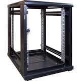 DSI 15U mini serverkast met glazen deur - DS6815 server rack Zwart, 600 x 800 x 770mm