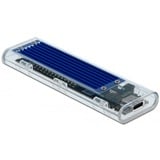 DeLOCK Externe behuizing voor M.2 NVMe PCIe SSD Transparant