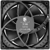 DeepCool TF 120S case fan Zwart, 4-pins PWM fan-connector