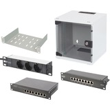 Digitus 25,4 cm (10") Set 1 6HE server rack Lichtgrijs