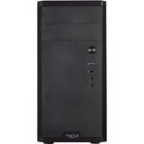 Fractal Design Core 1100 mini tower behuizing Zwart | 2x USB-A