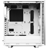 Fractal Design Define 7 Compact midi tower behuizing Wit | 4x USB-A | 1x USB-C | Tempered Glass