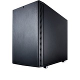 Fractal Design Define Nano S Window mini tower behuizing Zwart | 2x USB-A | Window