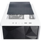 Fractal Design Meshify C Tempered Glass midi tower behuizing Wit/zwart | 2x USB-A | Window