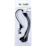 Gelid RGB 1-to-4 Splitter splitterkabel Zwart