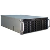 Inter-Tech 4U 4420 rack behuizing Zwart | 2x USB-A