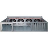 Inter-Tech IPC 2U-20255 rack behuizing Zwart | 2x USB-A