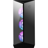 MSI MPG GUNGNIR 110R midi tower behuizing Zwart | 2x USB-A | 1x USB-C | RGB | Window