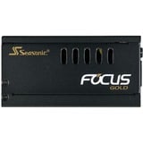 Seasonic Focus SGX 650W voeding  Zwart, incl. SFX naar ATX adapter, 4x PCIe, Kabelmanagement