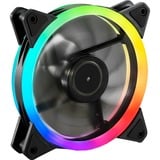 Sharkoon SHARK Blades RGB Fan case fan Zwart,  3-pin aansluiting