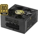 Sharkoon SilentStorm SFX 500 Gold modulaire 500 watt voeding  Zwart, 2x PCIe