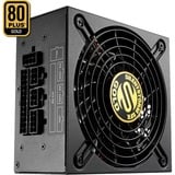 Sharkoon SilentStorm SFX 500 Gold modulaire 500 watt voeding  Zwart, 2x PCIe