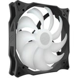 SilentiumPC Stella HP RGB 140 PWM case fan Zwart/transparant, 4-pins PWM aansluiting