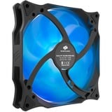 SilentiumPC Stella HP RGB 140 PWM case fan Zwart/transparant, 4-pins PWM aansluiting