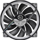 Thermaltake Riing Plus 20 LED RGB Case Fan  Zwart