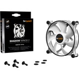 be quiet! Shadow Wings 2 case fan Wit, 120 x 120 x 25 mm, PWM