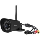 Foscam G4P Super HD wifi buitencamera Zwart, 4 MP, 2K, WLAN