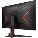 AOC 24G2ZE/BK 24" gaming monitor Zwart/rood, HDMI, DisplayPort, Sound, 240Hz