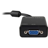 DeLOCK DisplayPort 1.2 (male) naar VGA (female) adapter Zwart, 12 centimeter