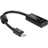 DeLOCK Mini DisplayPort 1.1 > HDMI adapter Zwart, 12,7 centimeter