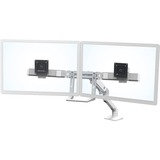 Ergotron HX Desk Dual Monitor Arm monitorarm Wit