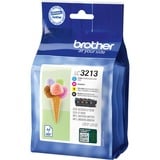 Brother LC3213VALDR Valuepack inkt Zwart, Cyaan, Magenta, Geel