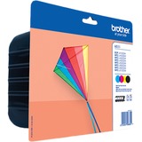 Brother LC-223 Valuepack inkt Zwart, Cyaan, Magenta, Geel