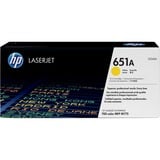 HP 651A gele LaserJet tonercartridge (CE342A) Geel, Geel