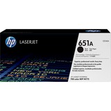 HP 651A zwarte LaserJet tonercartridge (CE340A) Zwart, Zwart