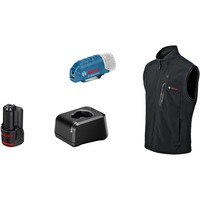 Bosch Bosc Heat+Jacket GHV 12+18V Kit Gr. 3XL werkkleding Zwart