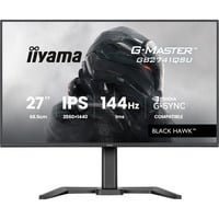 iiyama G-Master Black Hawk GB2741QSU-B1 27" gaming monitor Zwart, 144 Hz, HDMI, DisplayPort, USB, Audio