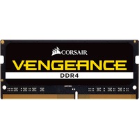 Corsair Vengeance 16 GB DDR4-3200 (1x 16 GB) laptopgeheugen Zwart, CMSX16GX4M1A3200C22, SO-DIMM