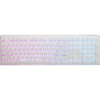 Ducky One 3 Classic White, gaming toetsenbord Wit/zilver, BE Lay-out, Cherry MX RGB Blue, RGB leds, ABS