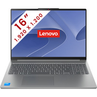 Lenovo IdeaPad Slim 5 16IRH10R (83J1006KMB) 16"  laptop Grijs | Core 7 240H | Intel Graphics | 16 GB | 512 GB SSD