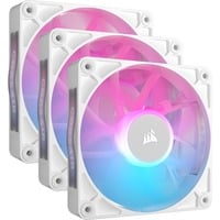 Corsair iCUE LINK RX120 RGB Starterskit case fans Wit, 3 stuks, 120 x 120 x 25 mm, PWM