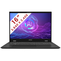 MSI Prestige 16 AI+ Evo (B2VMG-018BE) 16" Copilot+ laptop Grijs | Core Ultra 9 288V | Arc Graphics 140V | 32 GB | 1 TB SSD