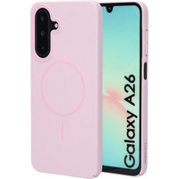 Mobiparts Samsung Galaxy A26 - Slim Line MagSafe Case telefoonhoesje Roze