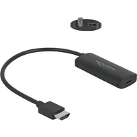 DeLOCK HDMI naar USB-C adapter Zwart, 8K 30 Hz