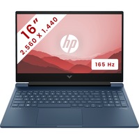 HP Victus 16 (s1018nb) 16.1" gaming laptop Donkerblauw | Ryzen 7 8840H | RTX 4070 | 32 GB | 1 TB SSD | 165 Hz