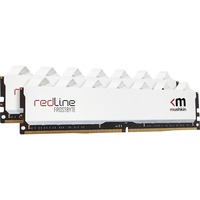 Mushkin 16 GB ECC DDR4-3600 Kit werkgeheugen Wit, MRD4E360GKKP8GX2, Redline ECC White