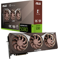 ASUS GeForce RTX 5080 16GB GDDR7 Noctua OC Edition grafische kaart DLSS 4, 3x DisplayPort, 2x HDMI 2.1